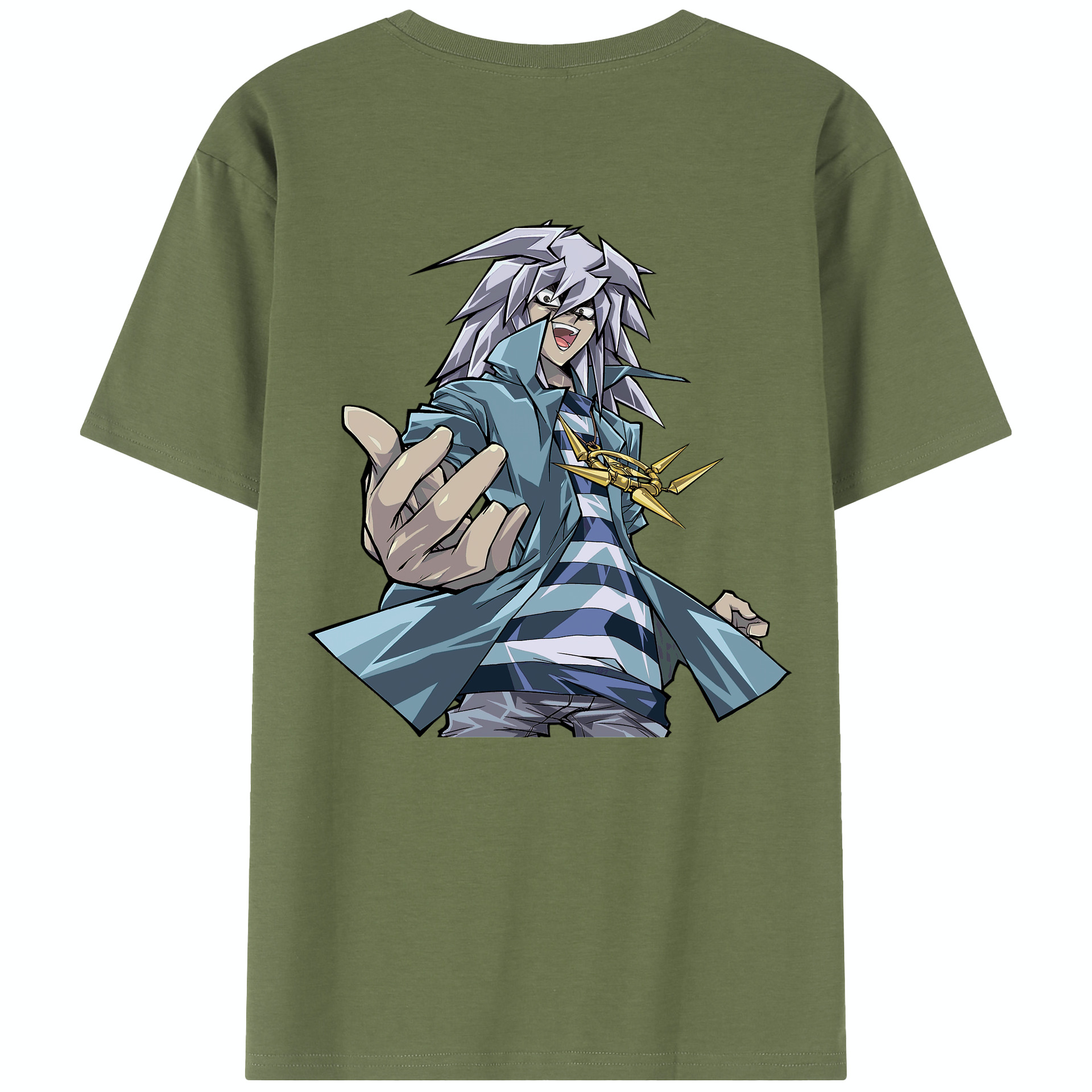 （画像用） 遊☆戯☆王 Yu-Gi-Oh! 綿100％半袖Tシャツ（背面プリント）